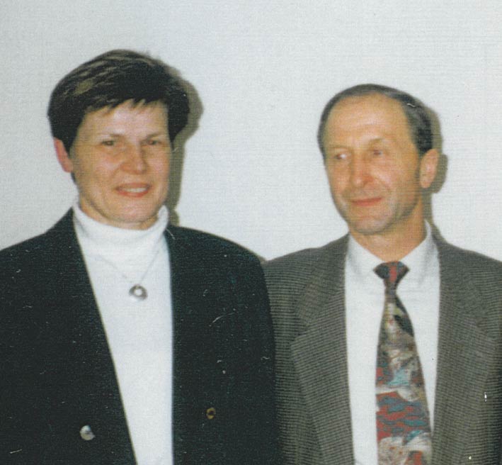 Brigitte und Hans Rapp 1995