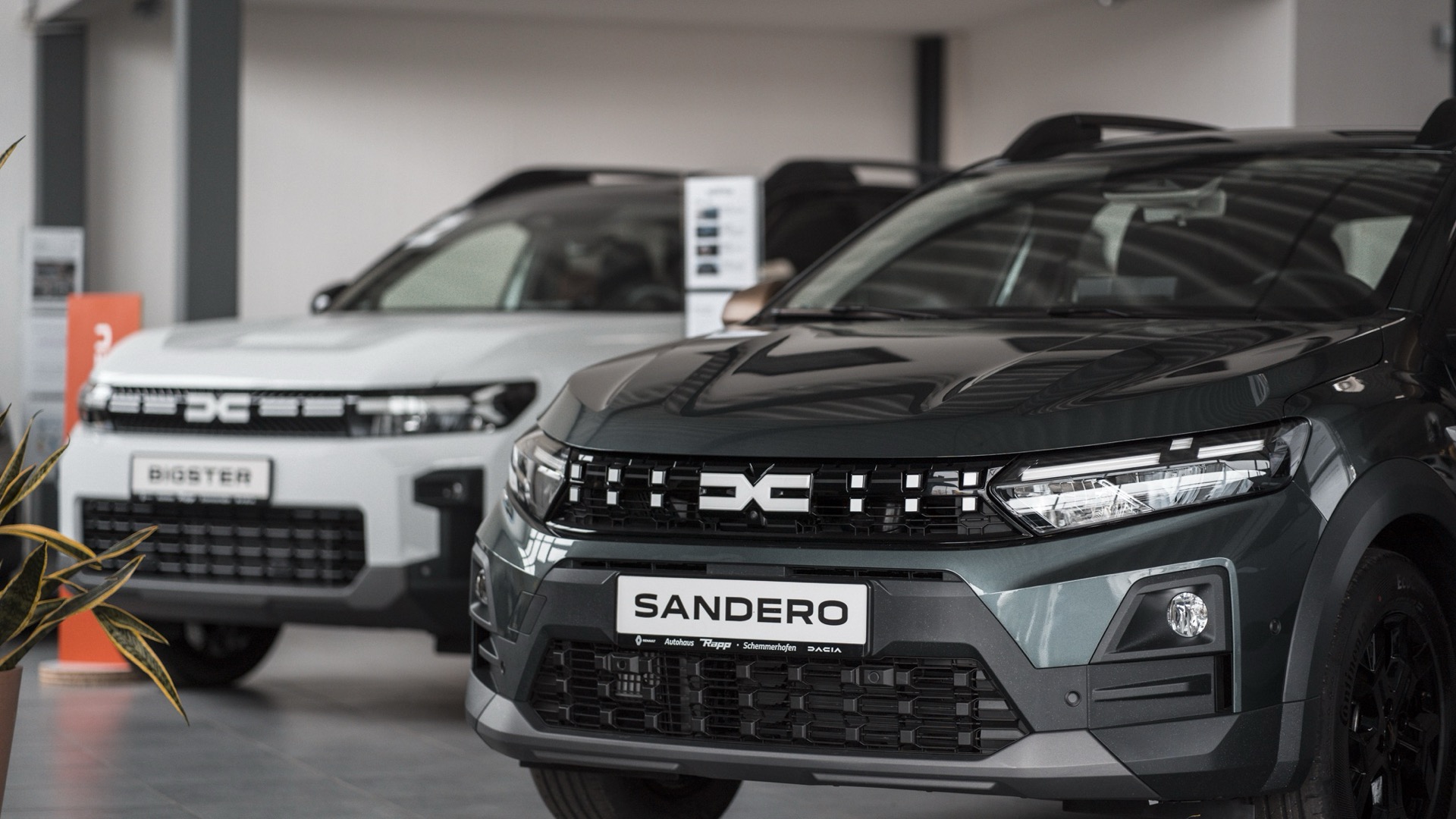 Dacia Modelle bei Autohaus Rapp